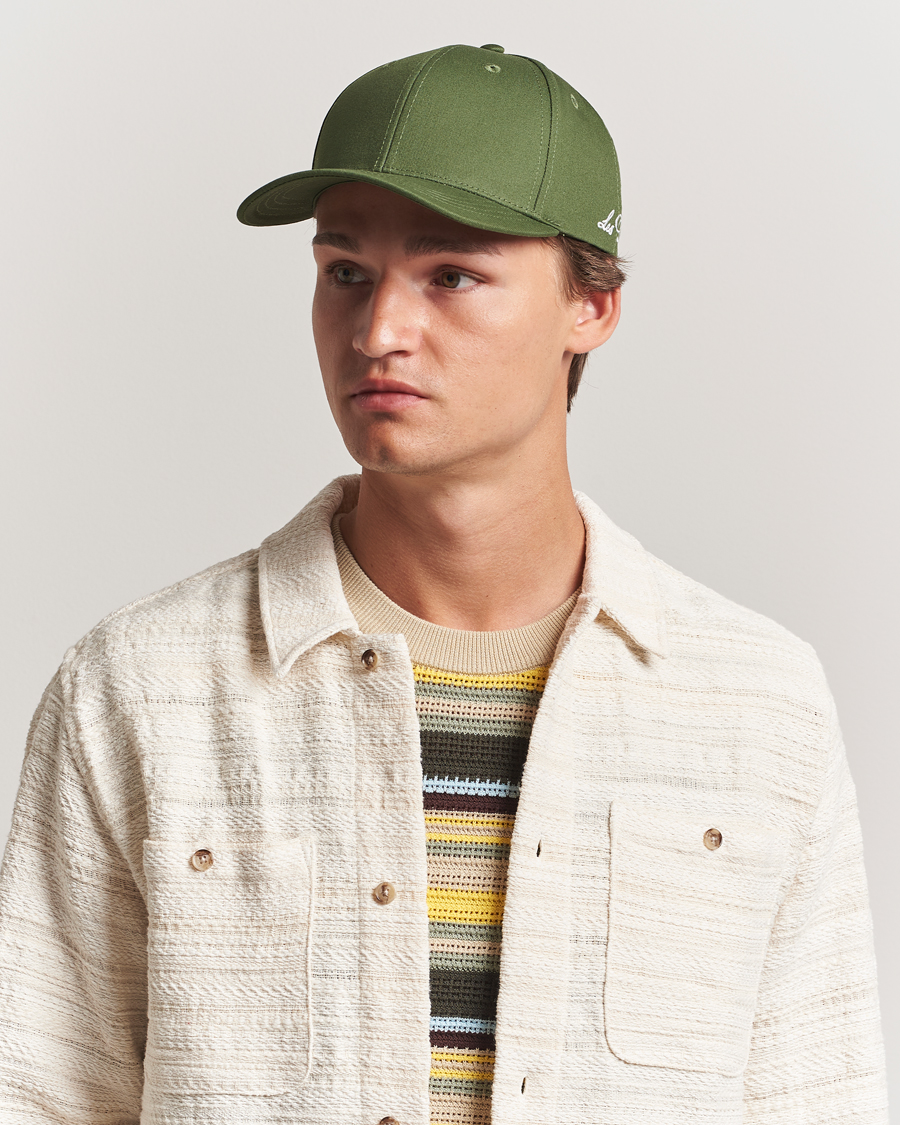 Heren | Hoeden en petten | LES DEUX | Crew Organic Baseball Cap Chive