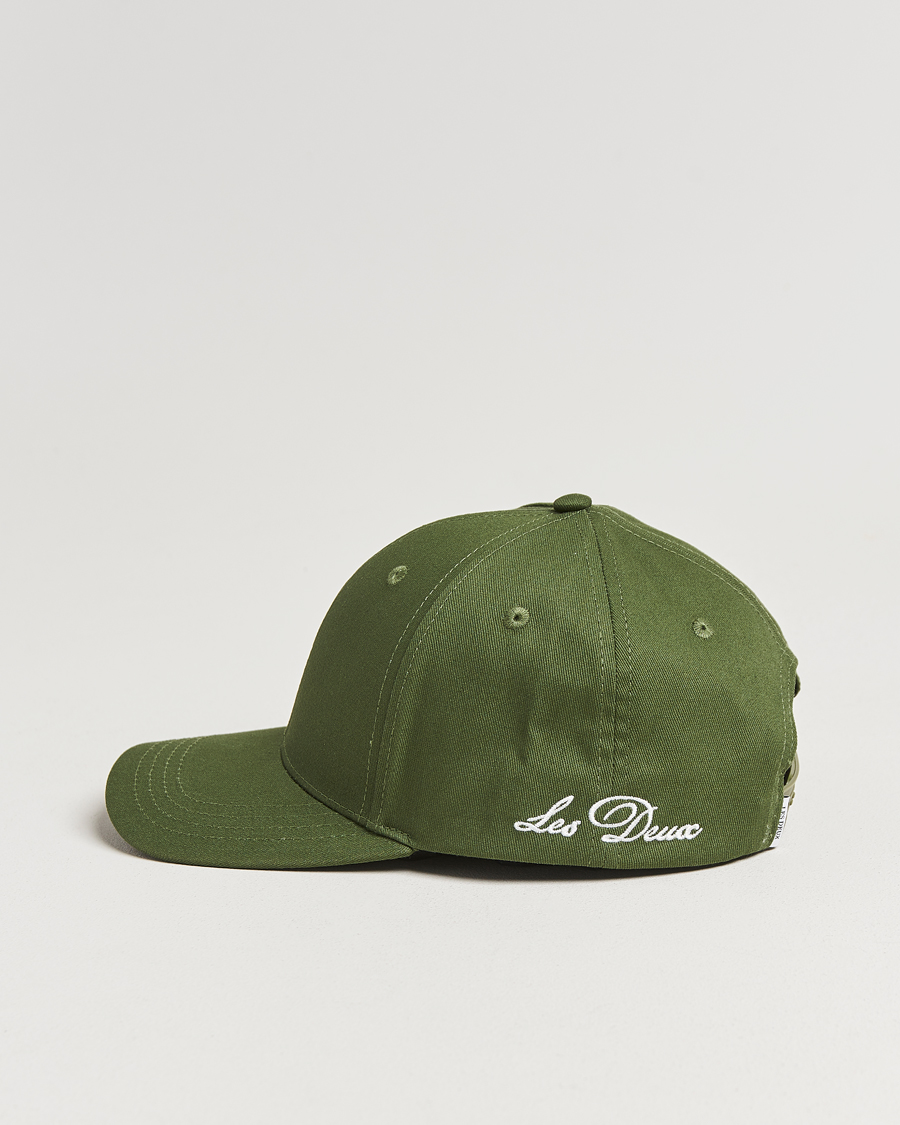 Heren | Hoeden en petten | LES DEUX | Crew Organic Baseball Cap Chive