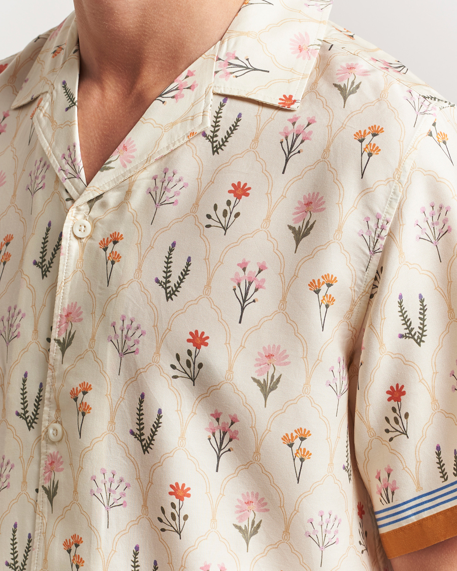 Heren | Overhemden | LES DEUX | Lucas AOP Wild Flower Shirt Ivory