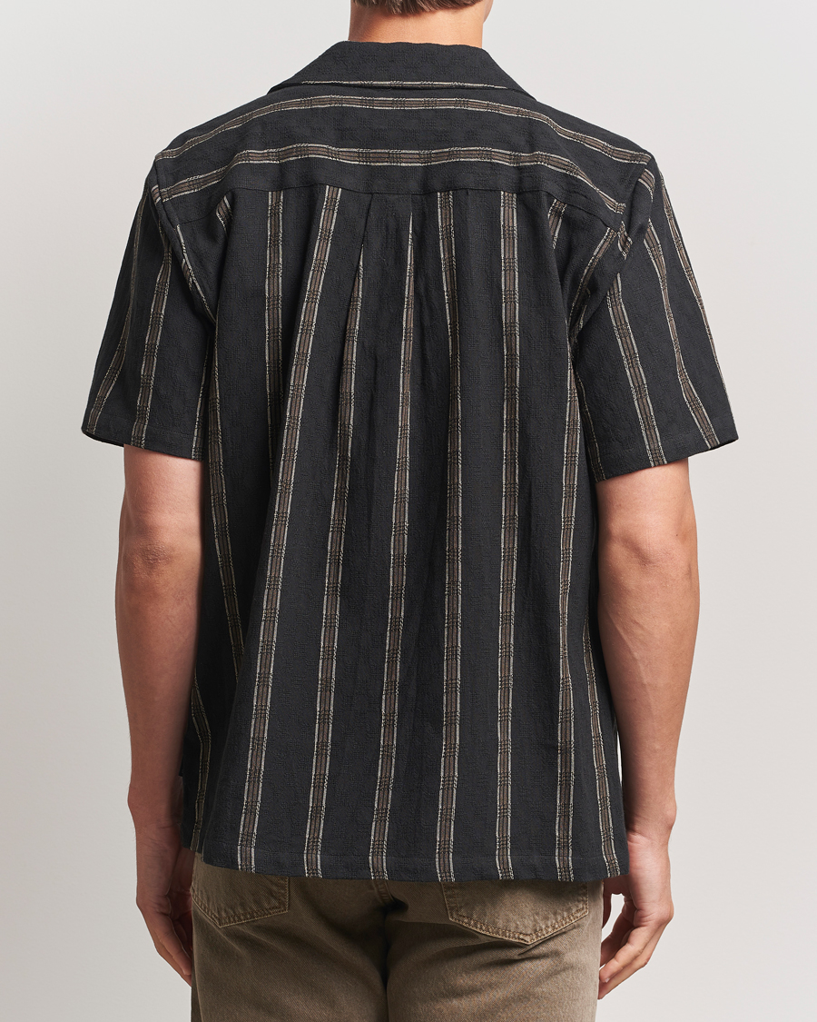 Heren | Overhemden | LES DEUX | Lucas Check Dobby Shirt Black