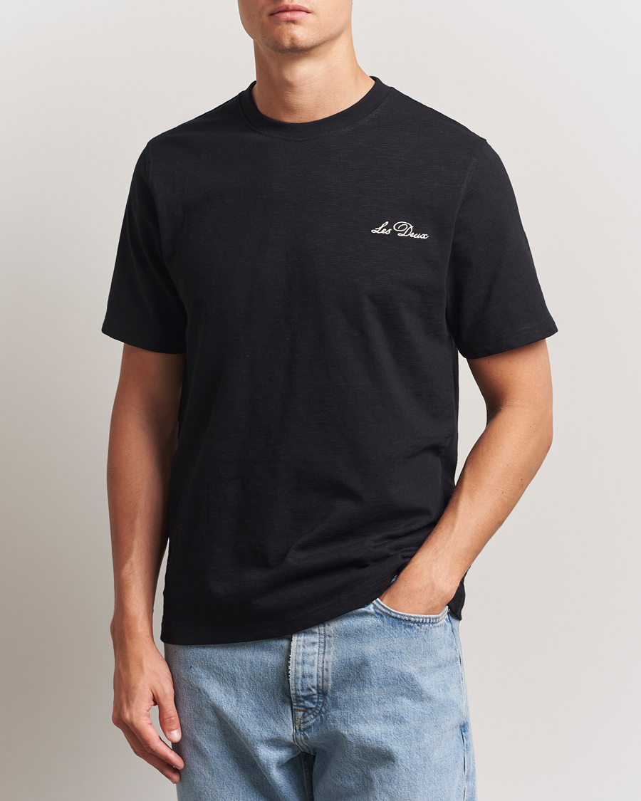 Heren | T-shirts | LES DEUX | Diaz T-Shirt Black