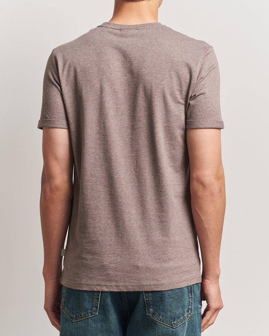 Heren | T-shirts | LES DEUX | Norregaard Contrast T-Shirt Cub Melange