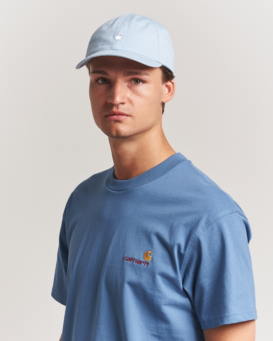 Heren | Hoeden en petten | Carhartt WIP | Madison Logo Cap Blue Fog