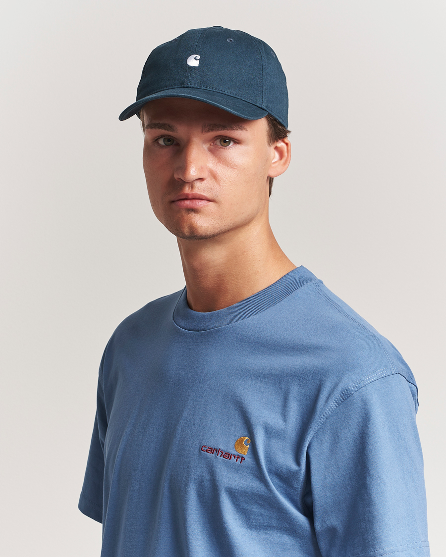 Heren | Hoeden en petten | Carhartt WIP | Madison Logo Cap Deep Lagoon