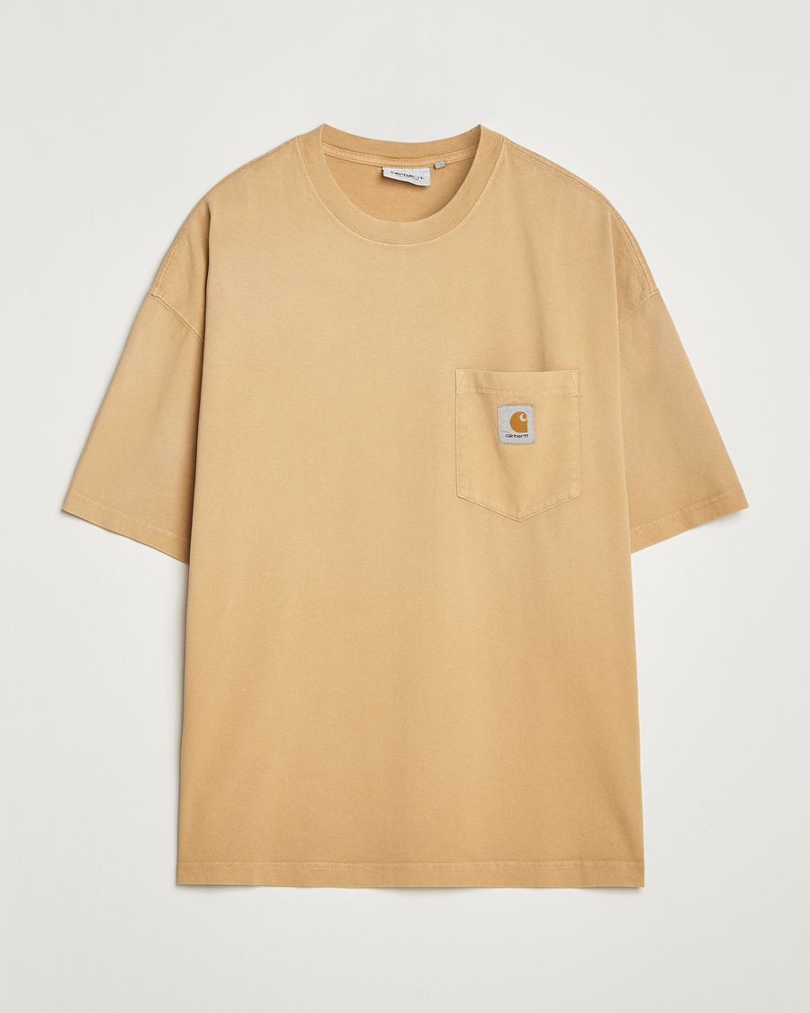 Heren | T-shirts | Carhartt WIP | Hudson Pocket T-Shirt Dusty Brown