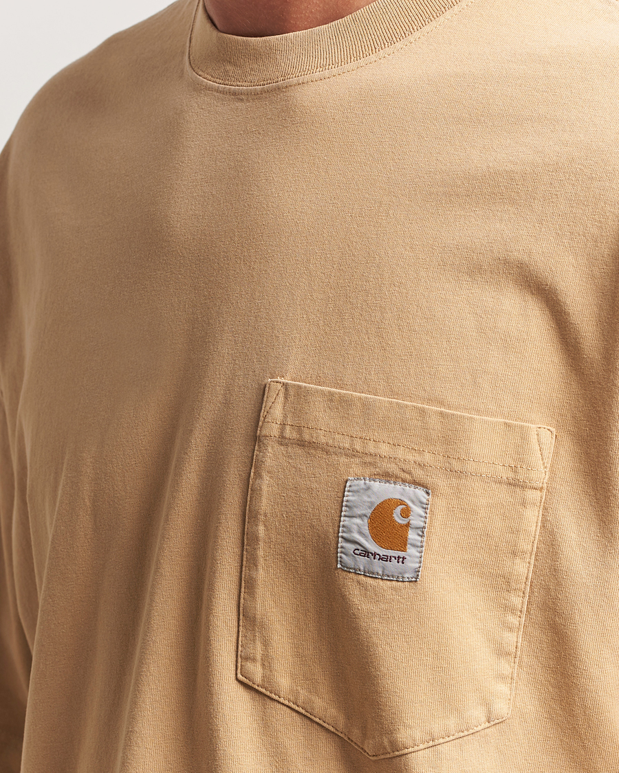 Heren | T-shirts | Carhartt WIP | Hudson Pocket T-Shirt Dusty Brown