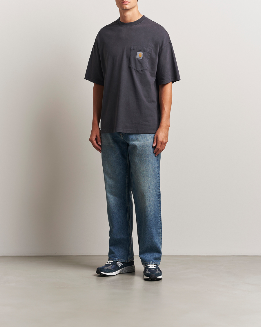 Heren | T-shirts | Carhartt WIP | Hudson Pocket T-Shirt Black