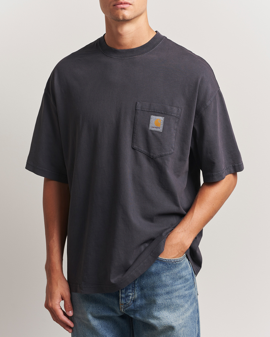 Heren | T-shirts | Carhartt WIP | Hudson Pocket T-Shirt Black