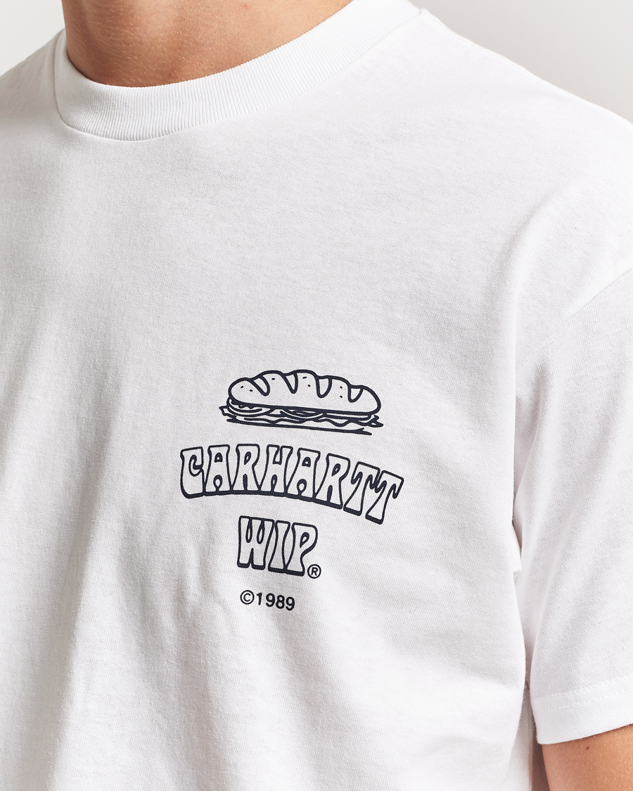 Heren | T-shirts | Carhartt WIP | Sandwich T-Shirt White