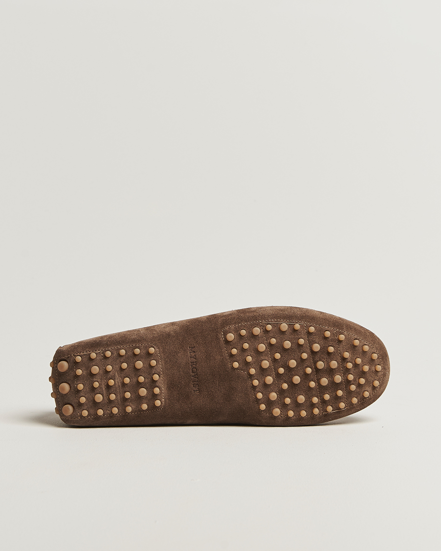 Heren | Mocassins | Myrqvist | Tofta Car Shoe Taupe Suede