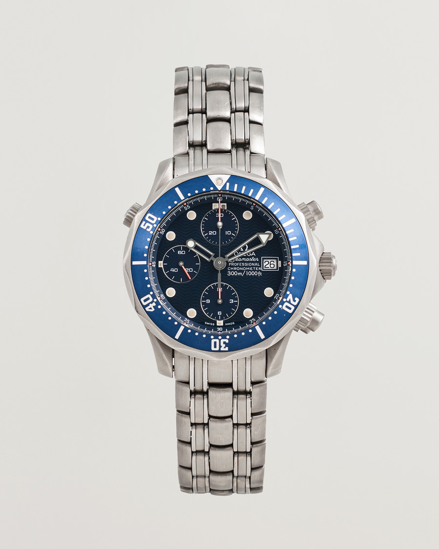 Heren | Omega Pre-Owned Seamaster SMP 300 Chrono Titan | Omega Pre-Owned | Seamaster SMP 300 Chrono Titan