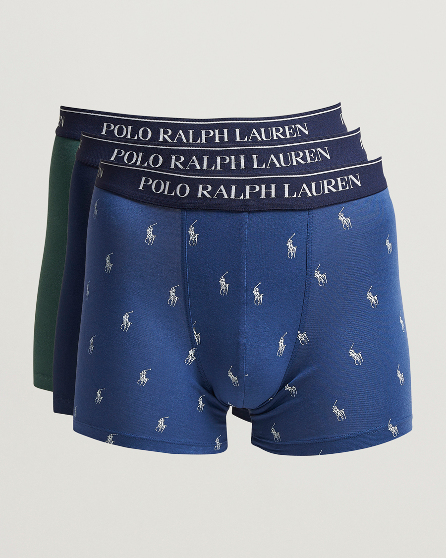 Heren | Ondergoed | Polo Ralph Lauren | 3-Pack Boxer Briefs Navy/Pine/Old Royal