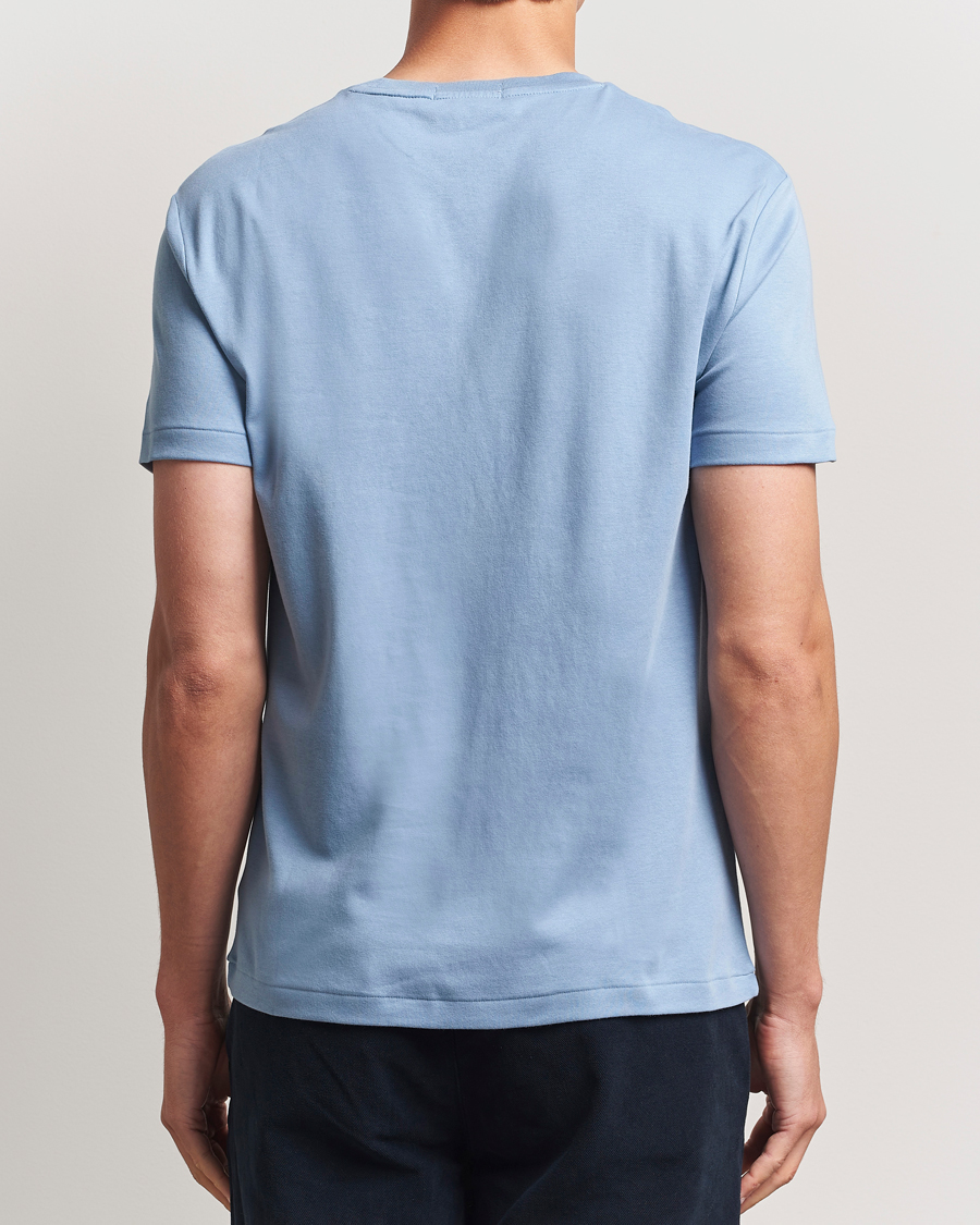 Heren | T-shirts | Polo Ralph Lauren | Luxury Pima Cotton Crew Neck T-Shirt Channel Blue