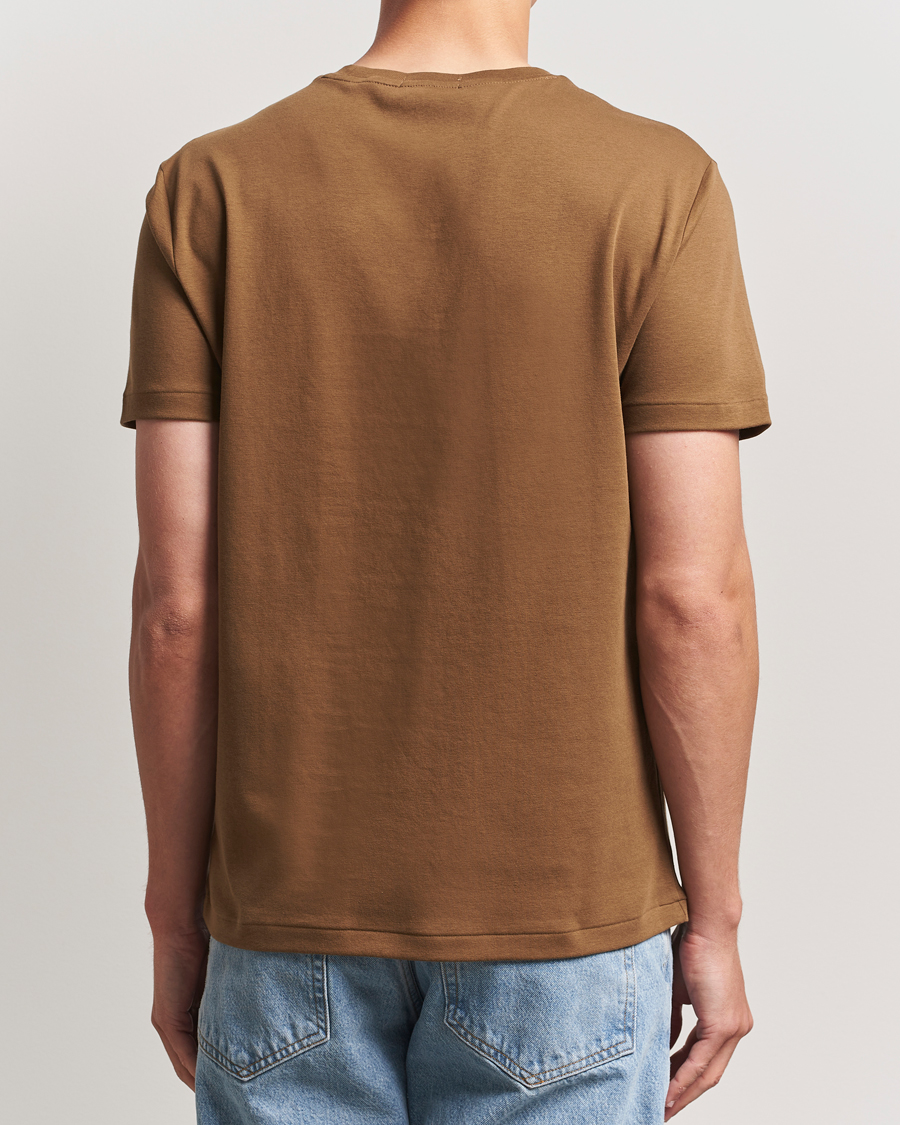 Heren | T-shirts | Polo Ralph Lauren | Luxury Pima Cotton Crew Neck T-Shirt Nature Brown