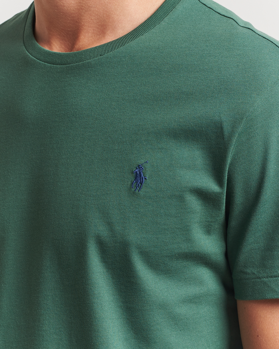 Heren | T-shirts | Polo Ralph Lauren | Custom Slim Fit Crew Neck T-Shirt Washed Forest