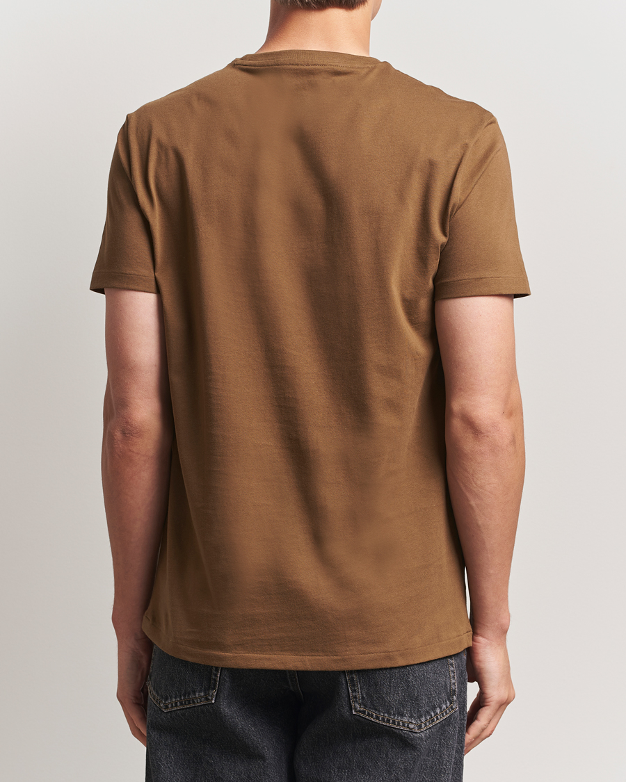 Heren | T-shirts | Polo Ralph Lauren | Custom Slim Fit Crew Neck T-Shirt Nature Brown