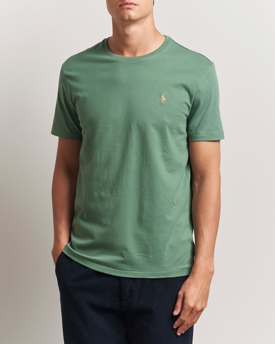 Heren | T-shirts | Polo Ralph Lauren | Custom Slim Fit Crew Neck T-Shirt Fatigue