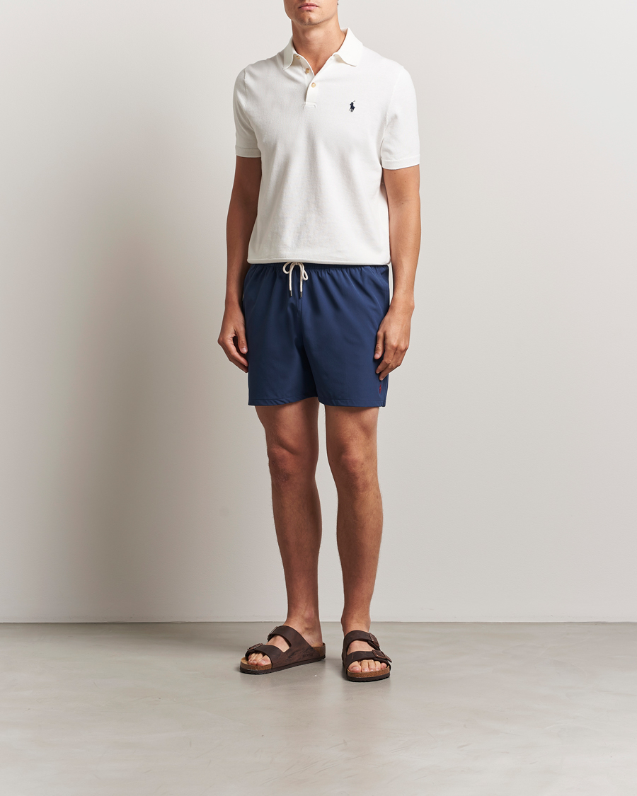 Heren | Zwembroek | Polo Ralph Lauren | Traveler Recycled Swimshorts Rustic Navy