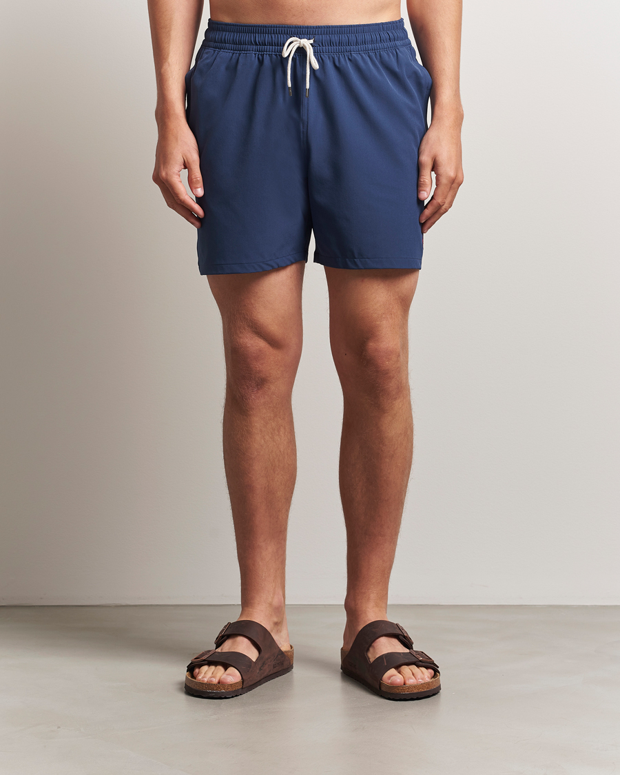 Heren | Zwembroek | Polo Ralph Lauren | Traveler Recycled Swimshorts Rustic Navy