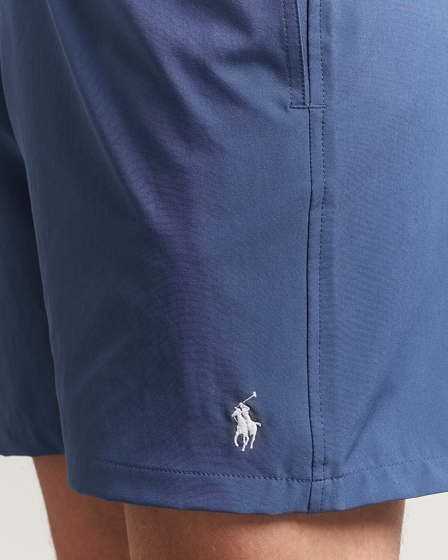 Heren | Zwembroek | Polo Ralph Lauren | Traveler Recycled Swimshorts Earth Blue