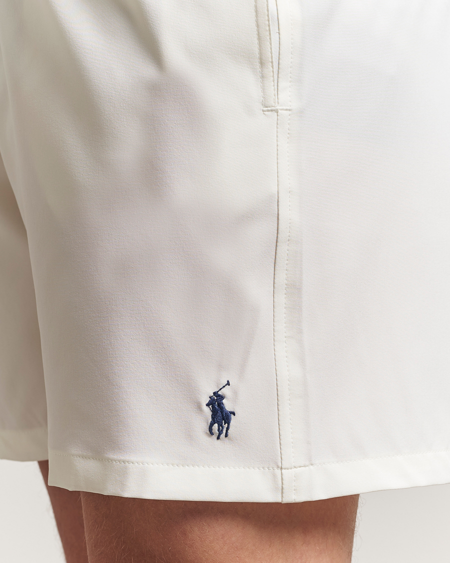 Heren | Zwembroek | Polo Ralph Lauren | Traveler Recycled Swimshorts Pale Cream