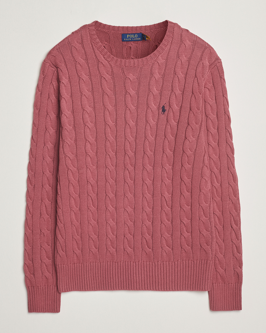 Heren | Truien | Polo Ralph Lauren | Cotton Cable Pullover Prune Juice