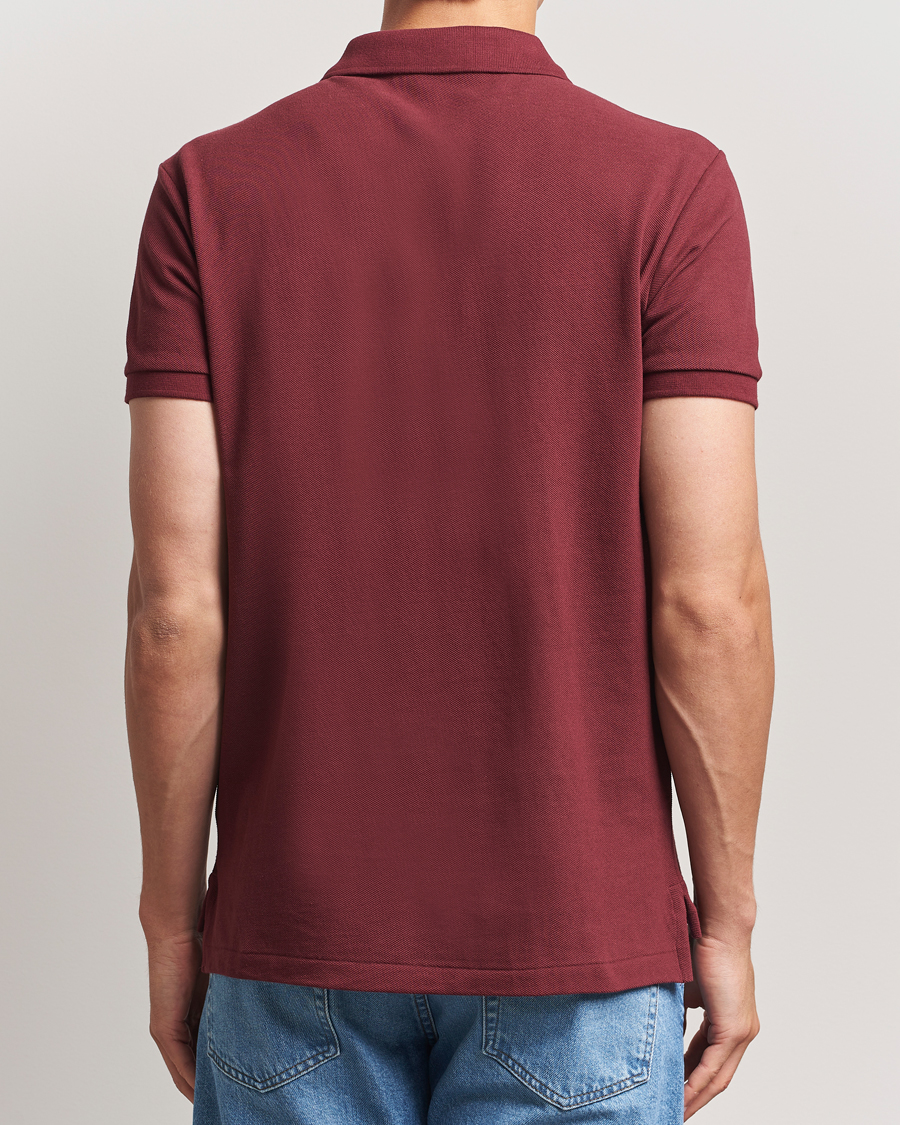 Heren | Polo's | Polo Ralph Lauren | Slim Fit Polo Red Wine