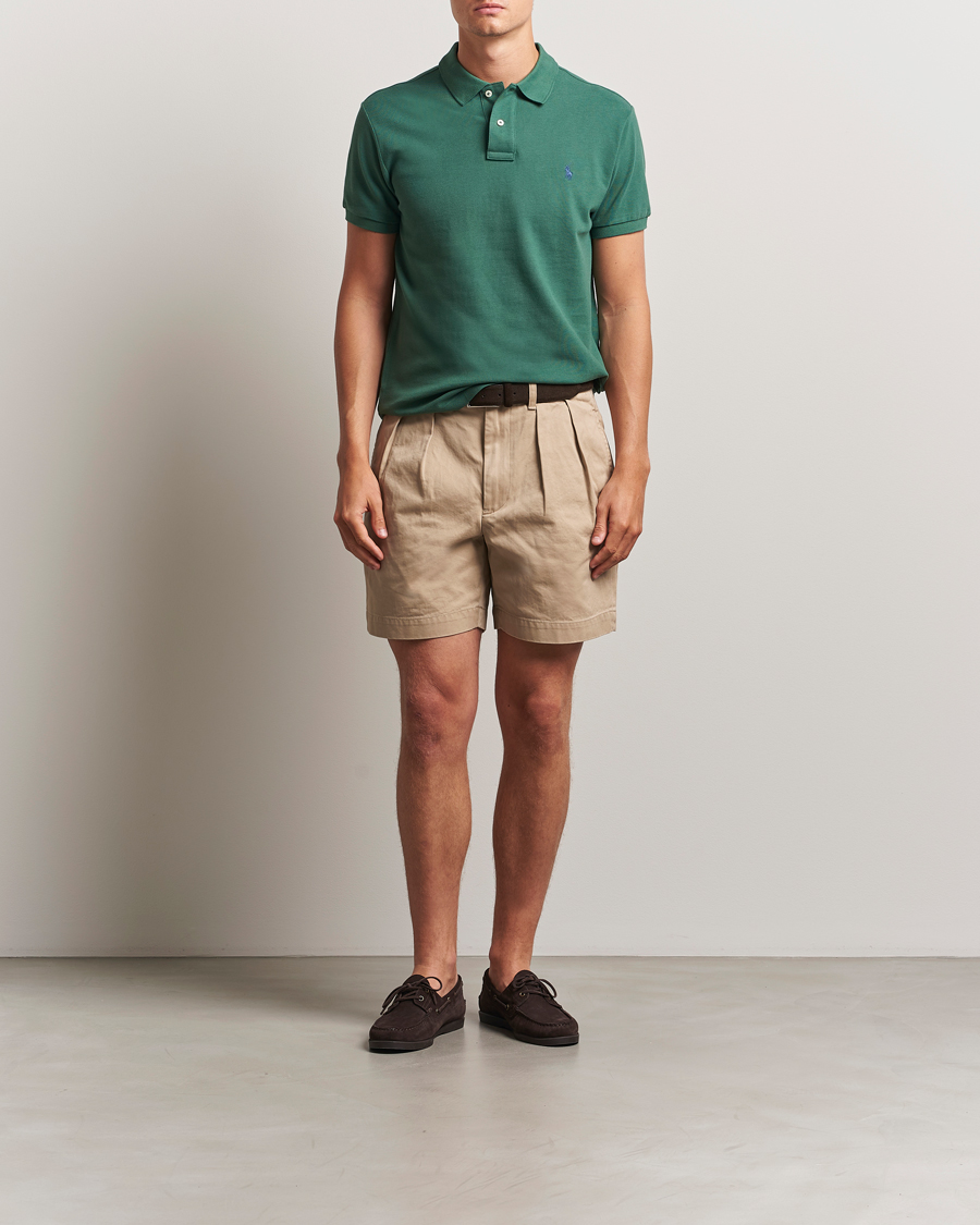 Heren | Polo's | Polo Ralph Lauren | Slim Fit Polo Washed Forest