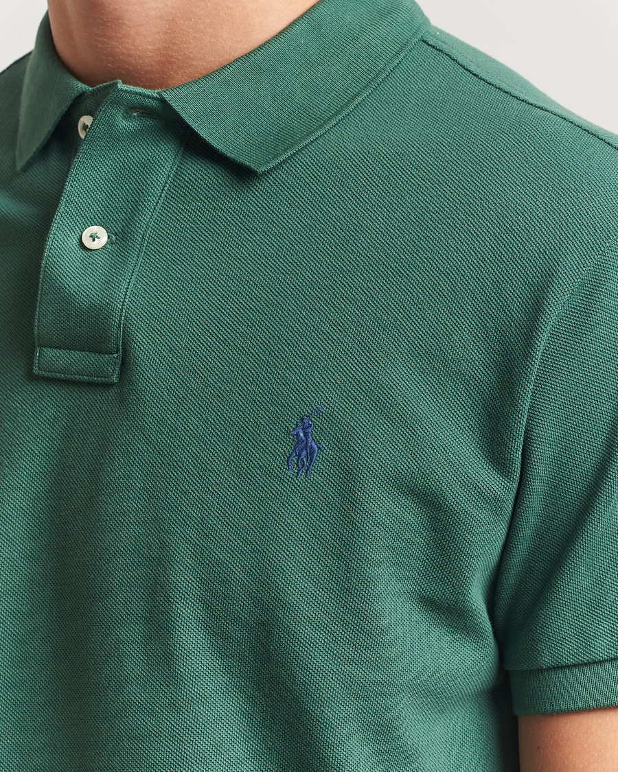 Heren | Polo's | Polo Ralph Lauren | Slim Fit Polo Washed Forest