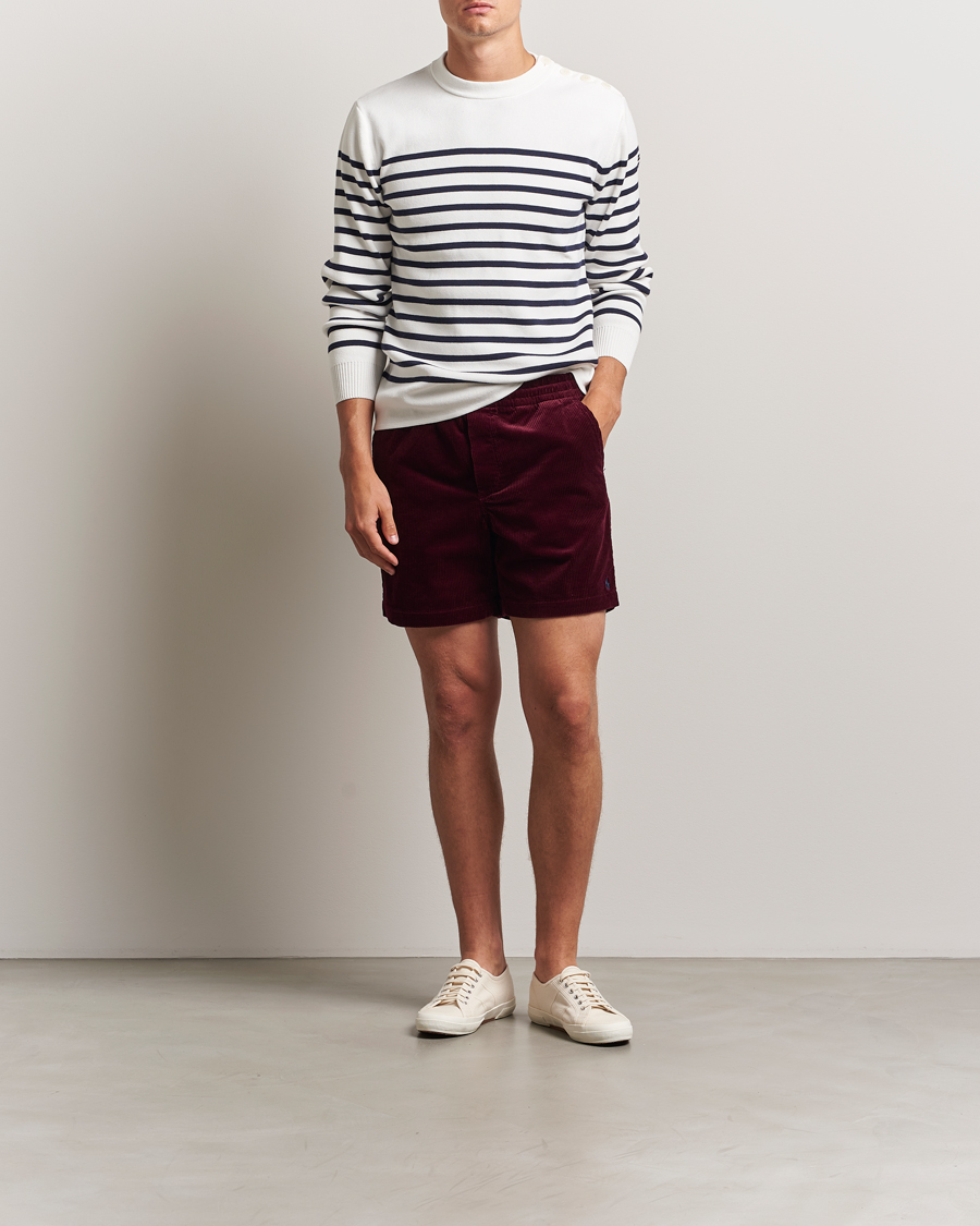 Heren | Korte broek | Polo Ralph Lauren | Prepster Corduroy Drawstring Shorts Ruby Red