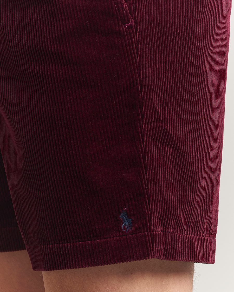 Heren | Korte broek | Polo Ralph Lauren | Prepster Corduroy Drawstring Shorts Ruby Red