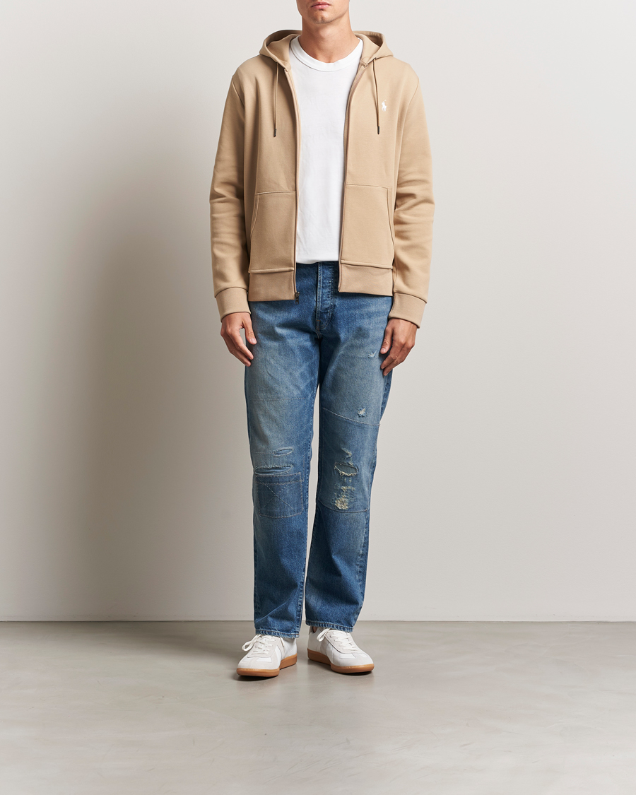 Heren | Truien | Polo Ralph Lauren | Full-Zip Hoodie Vintage Khaki
