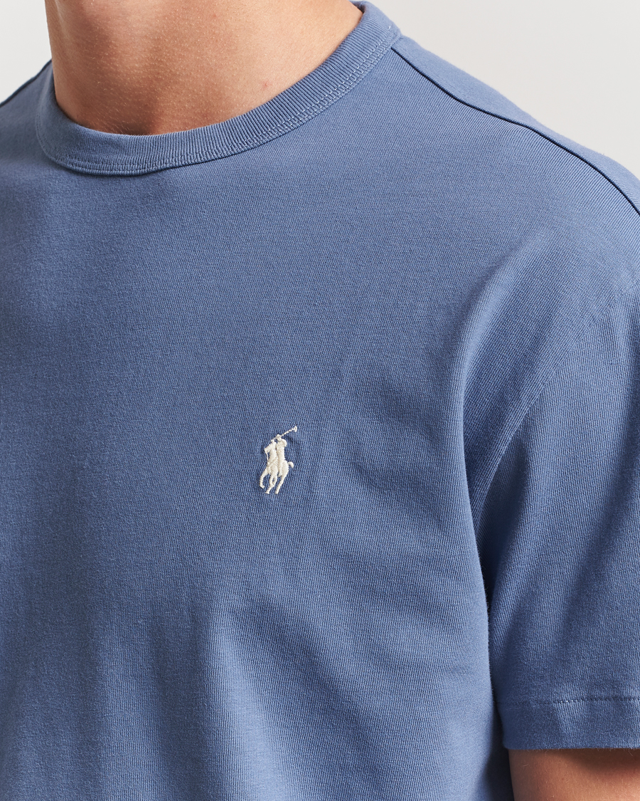 Heren | T-shirts | Polo Ralph Lauren | Washed Tee Capri Blue