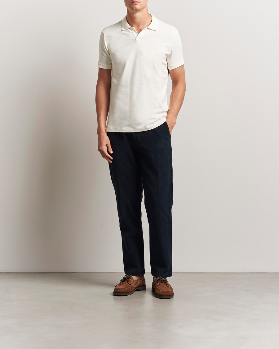 Heren | Polo's | Polo Ralph Lauren | Johnny Short Sleeve Polo Pale Cream