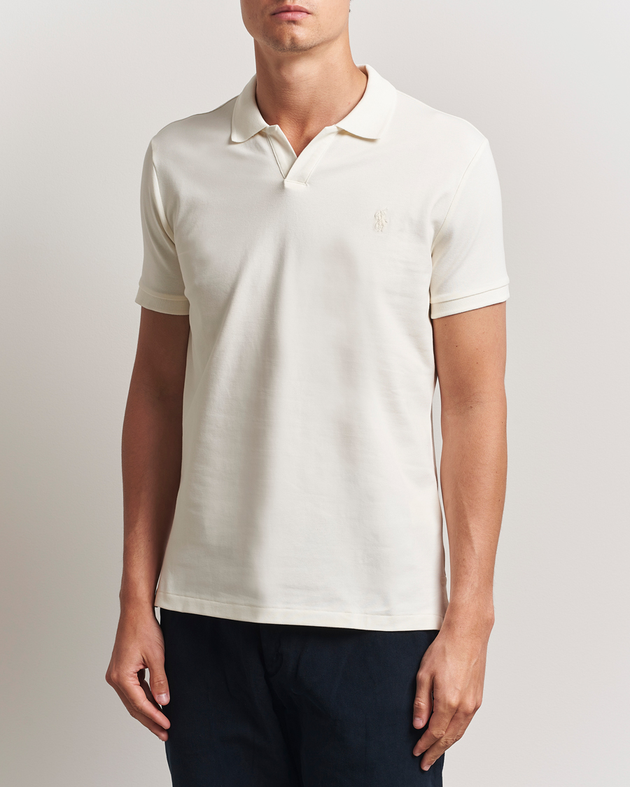 Heren | Polo's | Polo Ralph Lauren | Johnny Short Sleeve Polo Pale Cream
