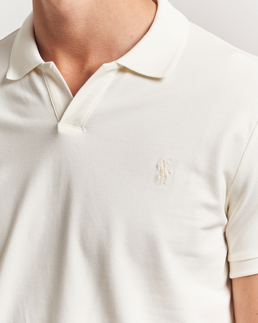Heren | Polo's | Polo Ralph Lauren | Johnny Short Sleeve Polo Pale Cream