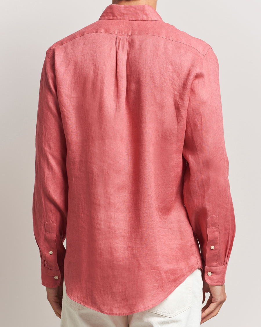 Heren | Overhemden | Polo Ralph Lauren | Slim Fit Linen Shirt Adirondack Berry