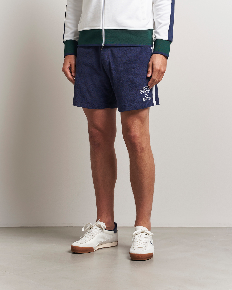 Heren | Korte broek | Polo Ralph Lauren | Athletic Track Sweat Shorts Newport Navy