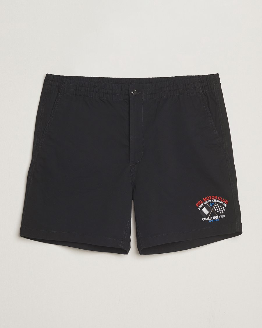 Heren | Korte broek | Polo Ralph Lauren | Prepster Flat Front Shorts Polo Black/Motor Club