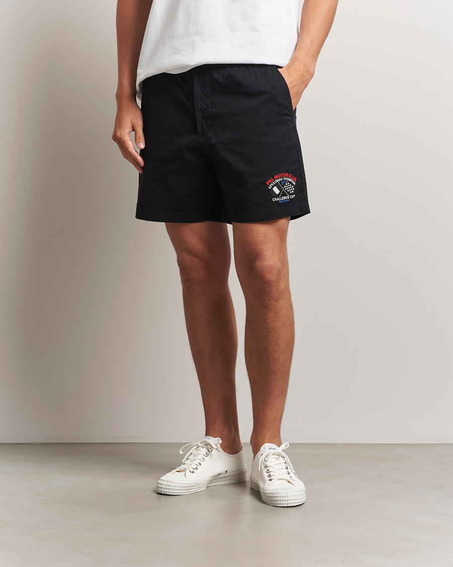Heren | Korte broek | Polo Ralph Lauren | Prepster Flat Front Shorts Polo Black/Motor Club