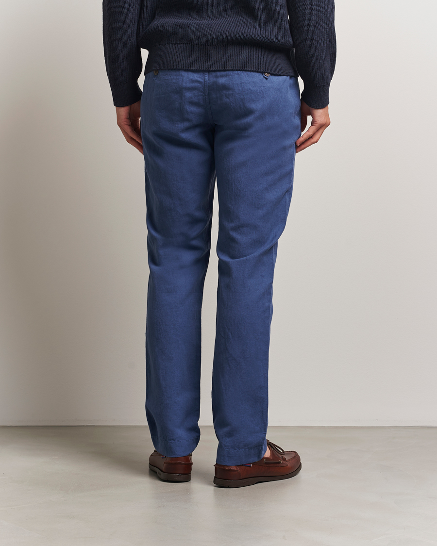 Heren | Broeken | Polo Ralph Lauren | Bedford Cotton/Linen Straight Fit Pants Old Royal