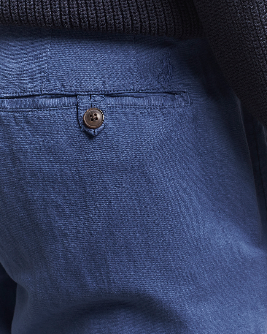 Heren | Broeken | Polo Ralph Lauren | Bedford Cotton/Linen Straight Fit Pants Old Royal