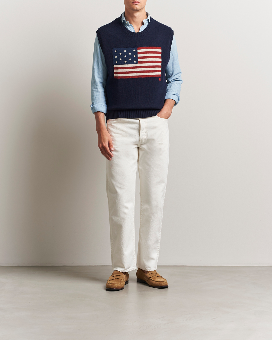 Heren | Jeans | Polo Ralph Lauren | Stanford Heritage Straight Fit Jeans Matheo White