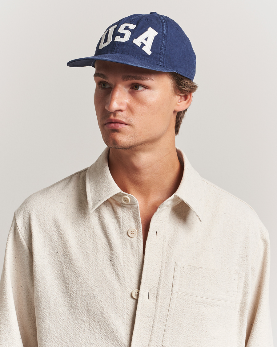Heren | Hoeden en petten | Polo Ralph Lauren | Cotton Twill USA Cap Newport Navy