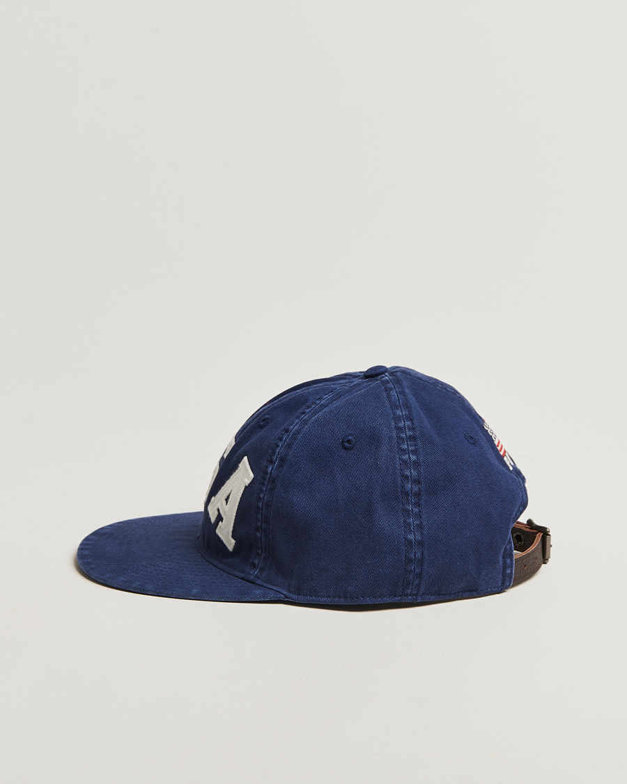 Heren | Hoeden en petten | Polo Ralph Lauren | Cotton Twill USA Cap Newport Navy