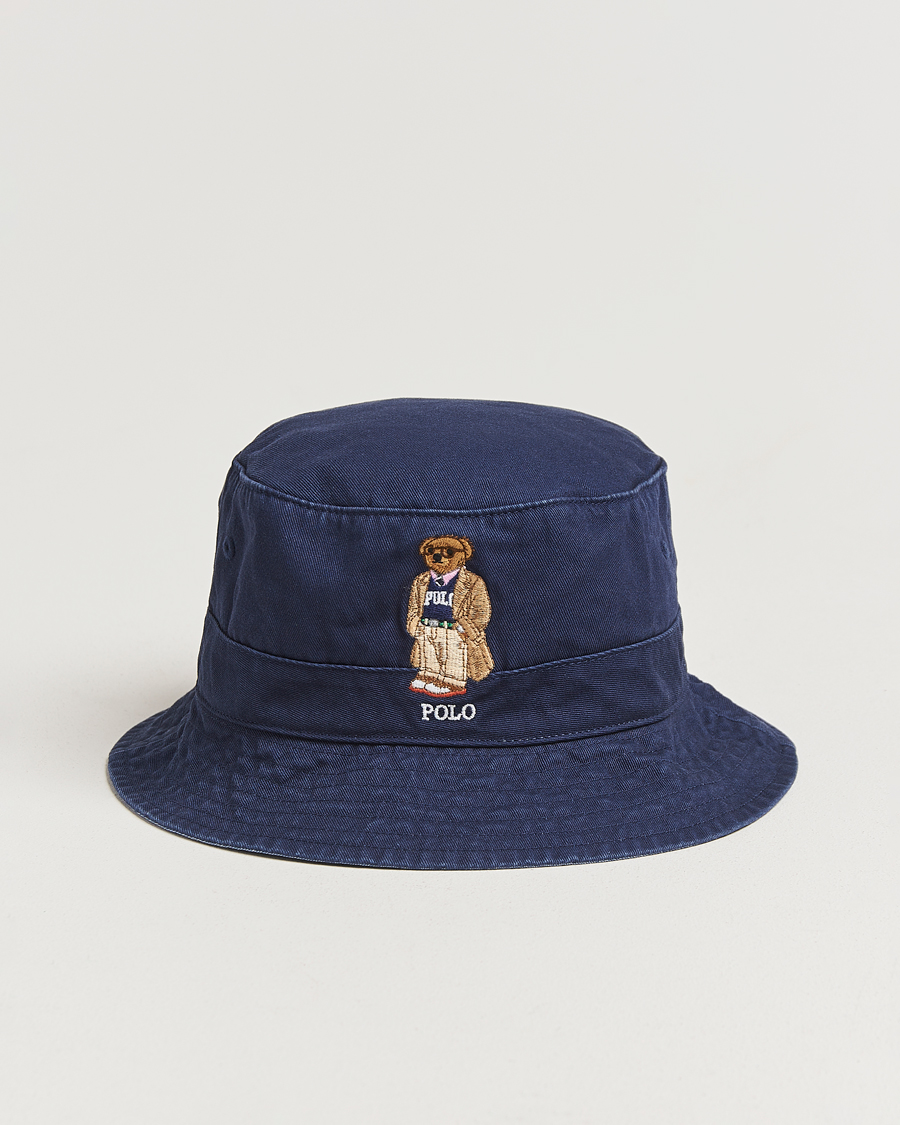 Heren | Polo Ralph Lauren Loft Bucket Bear Hat Newport Navy | Polo Ralph Lauren | Loft Bucket Bear Hat Newport Navy