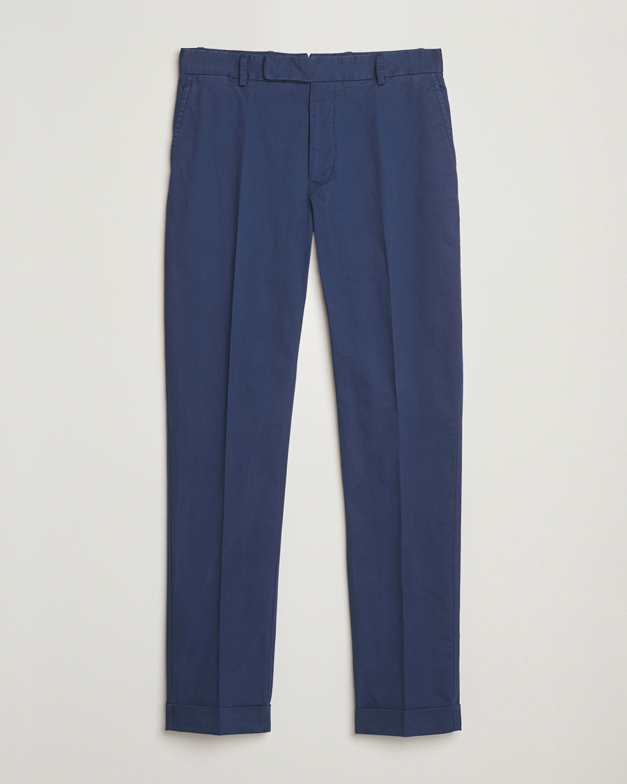 Heren | Broeken | Polo Ralph Lauren | Cotton Stretch Trousers Rustic Navy