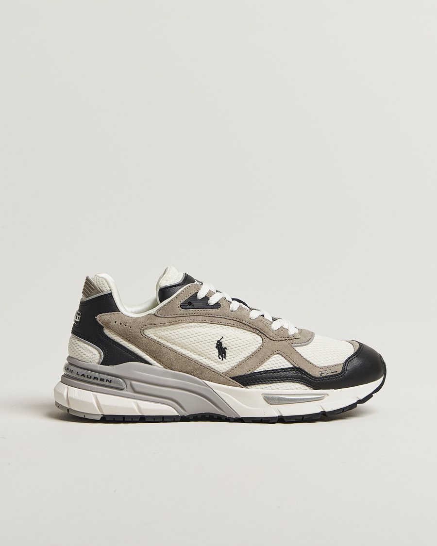 Heren | Sneakers | Polo Ralph Lauren | Trackster 275 Sneakers Black/Earth Grey