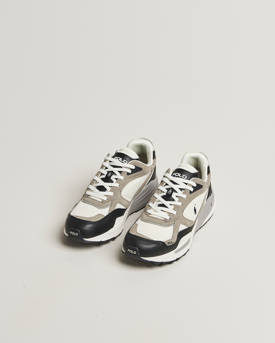 Heren | Sneakers | Polo Ralph Lauren | Trackster 275 Sneakers Black/Earth Grey