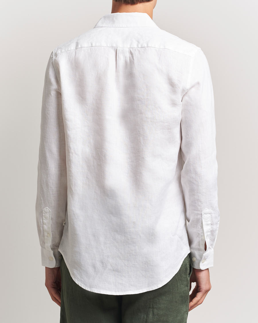 Heren | Overhemden | Samsøe Samsøe | Liam Linen Shirt White